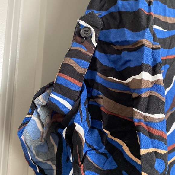 Avenue Women’s Dress Size 20 Color Ink Zebra New with Tag - Picture 4 of 6